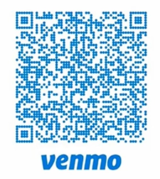 Venmo QR code for We Raise Hope